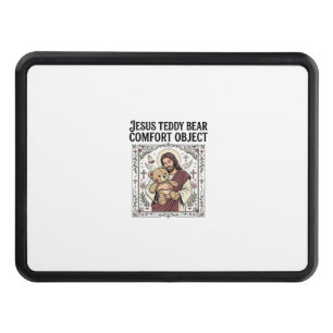 Jesus Teddy Bear Comfort Object Jesus Teddy Bear C Hitch Cover
