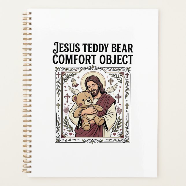 Jesus Teddy Bear Comfort Object Jesus Teddy Bear C Planner (Front)