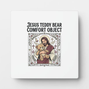 Jesus Teddy Bear Comfort Object Jesus Teddy Bear C Plaque