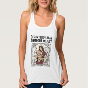 Jesus Teddy Bear Comfort Object Jesus Teddy Bear C Tank Top