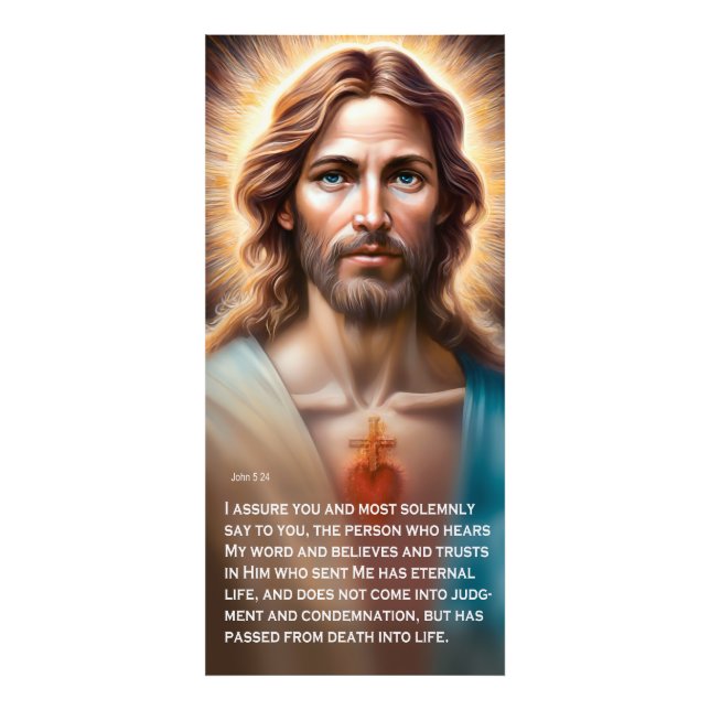 Jesus Tells Who Exactly Has Eternal Life Photo Print (Front)