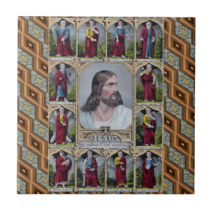 Jesus & The 12 Apostles Tile