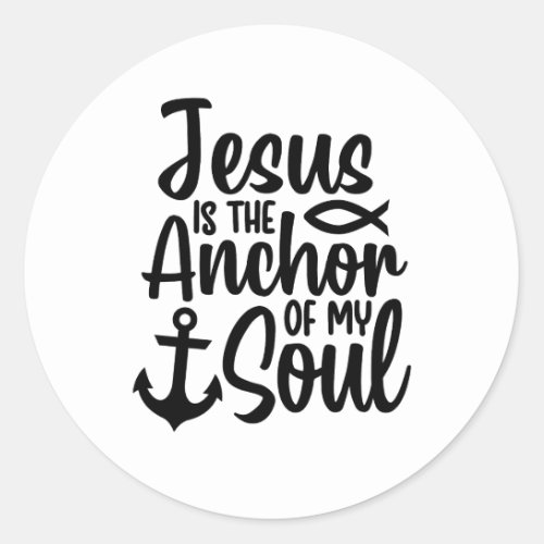 Jesus the Anchor of My Soul sticker 