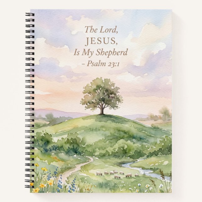Jesus the Good Shepherd Notebook (Front)
