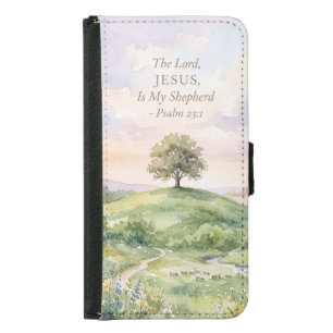 Jesus the Good Shepherd Samsung Galaxy S5 Wallet Case
