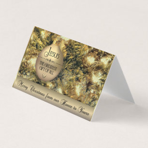 Jesus - The Greatest Gift of All - Blank