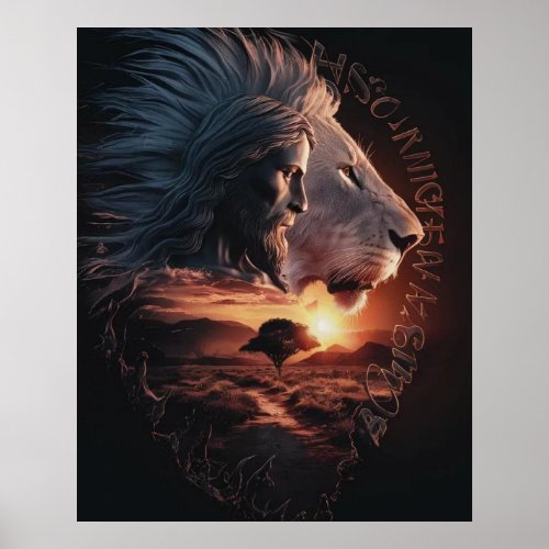 Jesus The King Poster