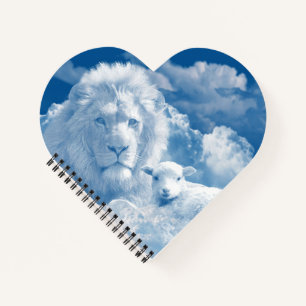 JESUS THE LAMB AND JESUS THE LION NOTEBOOK