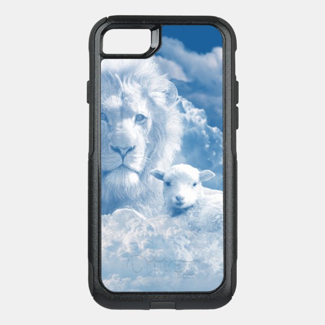 JESUS THE LAMB AND JESUS THE LION OTTERBOX iPhone CASE (Back)