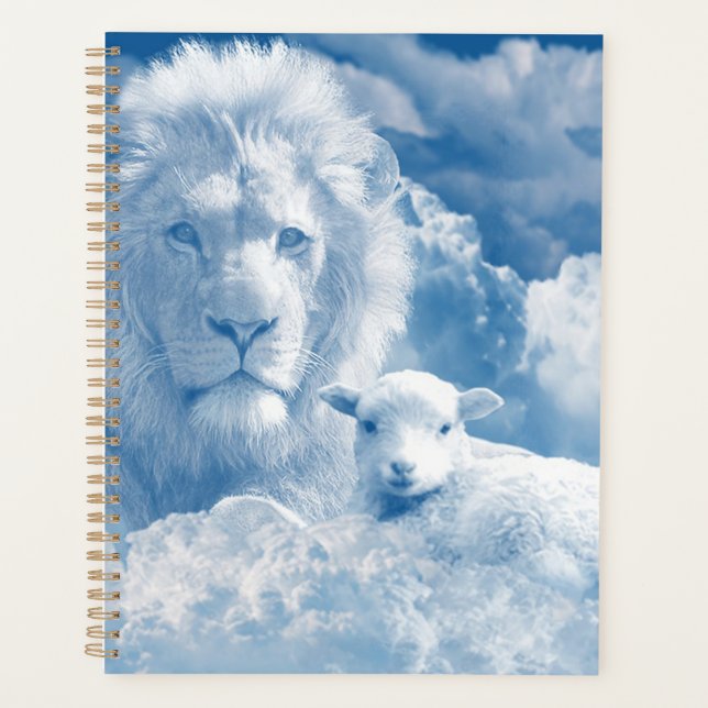 JESUS THE LAMB AND JESUS THE LION PLANNER (Front)