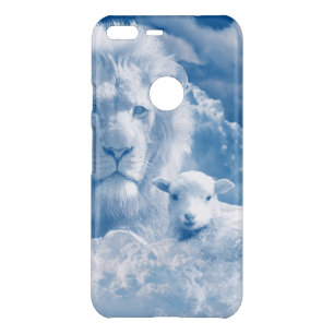 JESUS THE LAMB AND JESUS THE LION UNCOMMON GOOGLE PIXEL XL CASE