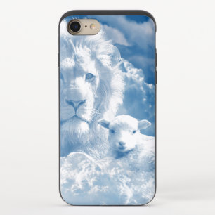 JESUS THE LAMB AND JESUS THE LION iPhone 8/7 SLIDER CASE