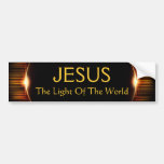 Jesus, The Light Of The World Bumper Sticker at Zazzle
