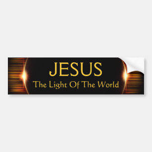 Gift Sticker : Jesus Light Of The World Christ Catholic Faith Religious  Poster