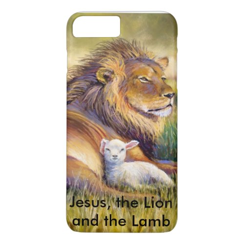 Jesus the lion and the Lamb iPhone 8 Plus7 Plus Case