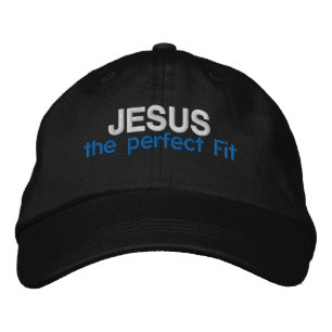 JESUS the perfect Fit Customize It Embroidered Baseball Cap