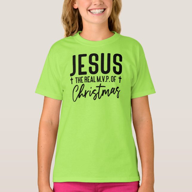 Jesus The Real MVP of Christmas-59870 T-Shirt (Front)