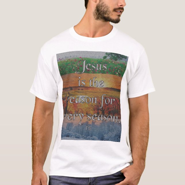 Jesus The Reason for Every Season T-Shirt (Front)
