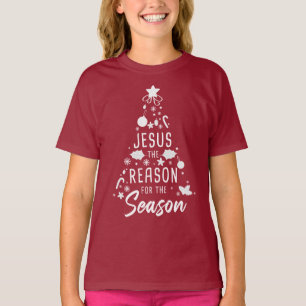 Jesus The Reason For The Season – Christmas Faith T-Shirt