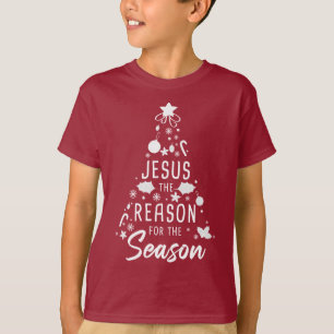 Jesus The Reason For The Season – Christmas Faith T-Shirt