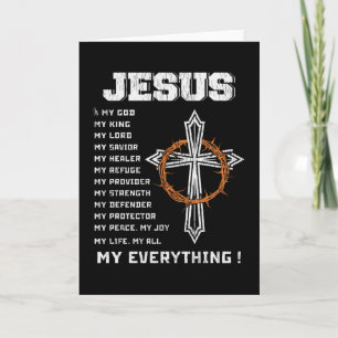 Jesus The Reason The Season Christian Christmas Card