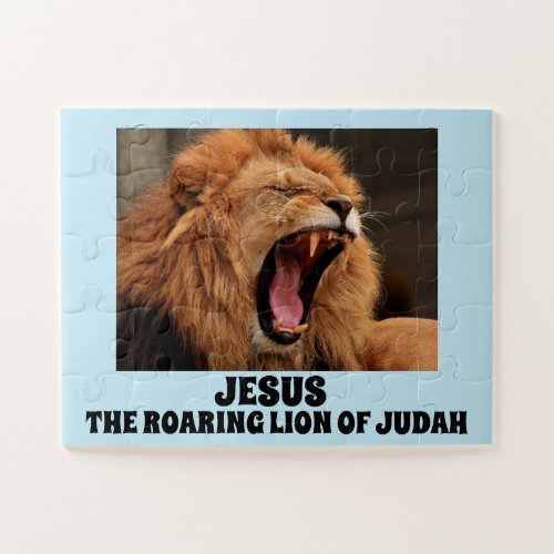 JESUS THE ROARING LION OF JUDAH JIGSAW PUZZLE