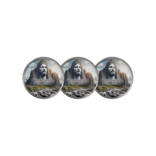 Jesus the Rock of Ages Golf Ball Marker