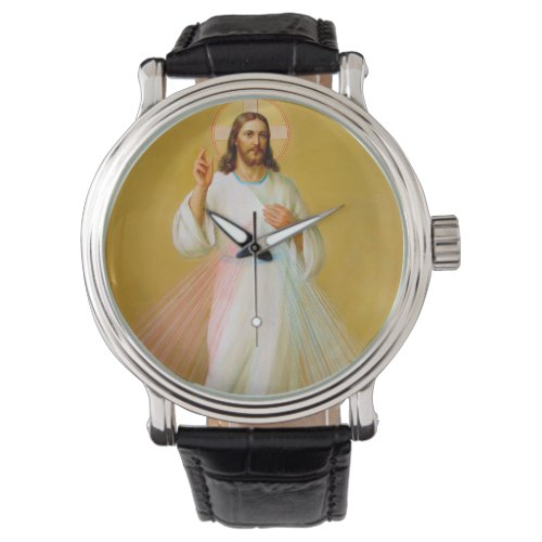 Jesus the Savior Blessing Catholic Artwork Watch