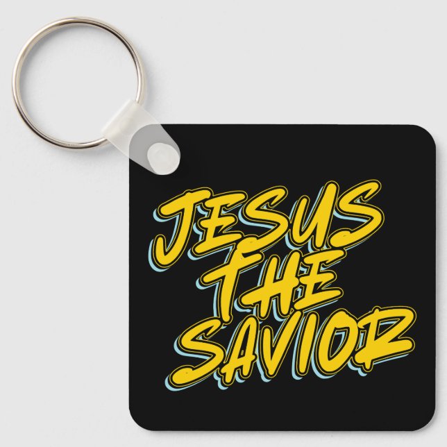JESUS THE SAVIOR KEYCHAIN (Front)