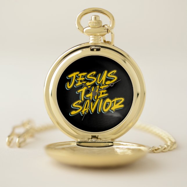 JESUS THE SAVIOR POCKET WATCH (Inside)