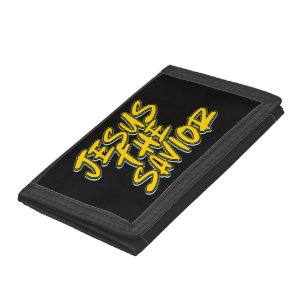 JESUS THE SAVIOR TRIFOLD WALLET