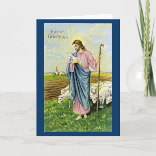 Jesus the Shepherd Holiday Card