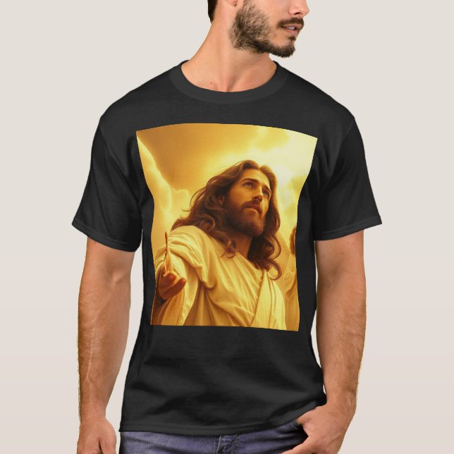 Jesus the Son of God T-Shirt Design. (Front)