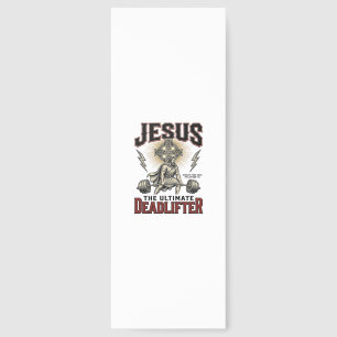 Jesus The Ultimate Deadlifter Vintage Christian Sh Bookmarks