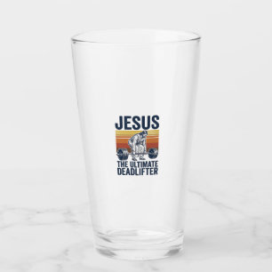 Jesus The Ultimate Deadlifter Vintage Gym Shirt_1 Glass