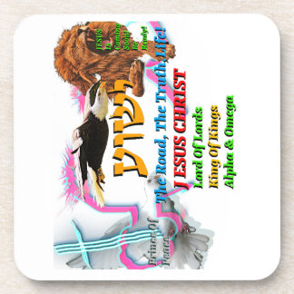 Jesus The Way ,The Truth. Life! Lion Of Judah Beverage Coaster