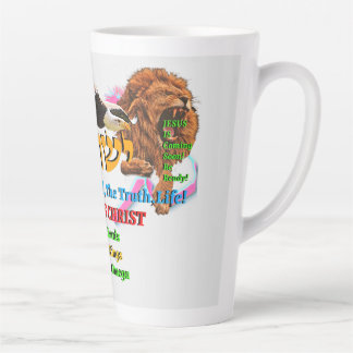 Jesus The Way ,The Truth. Life! Lion Of Judah Latte Mug