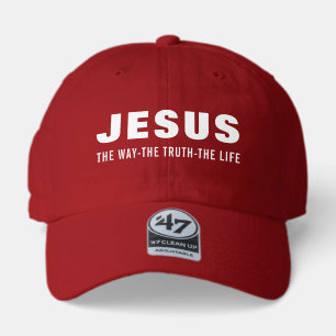 JESUS THE WAY THE TRUTH THE LIFE 47 BRAND HAT