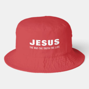 JESUS THE WAY THE TRUTH THE LIFE BUCKET HAT