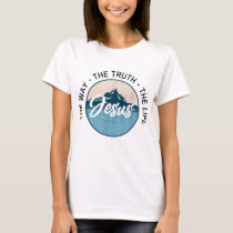 Jesus. The Way, The Truth, The Life. Christian T-Shirt