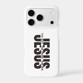 Jesus The Way The Truth The Life iPhone 17 Pro Case
