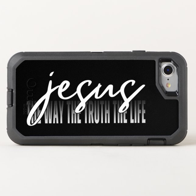 Jesus The Way The Truth The Life Otterbox iPhone Case (Back Horizontal)