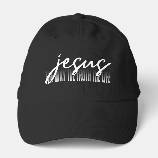 Jesus The Way The Truth The Life Performance Cap (Front)