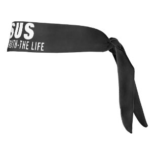 JESUS THE WAY THE TRUTH THE LIFE  TIE HEADBAND