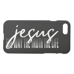 Jesus The Way The Truth The Life iPhone SE/8/7 Case