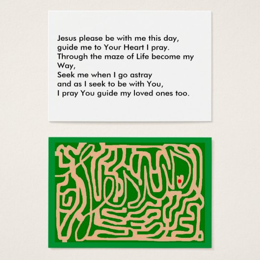 Jesus the Way through Life (Front & Back)