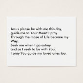 Jesus the Way through Life (Front)