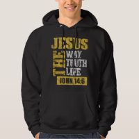 Jesus The Way Truth Life John 14:6 Christian Bible