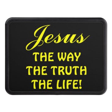 Jesus The Way Truth Life Trailer Hitch Cover