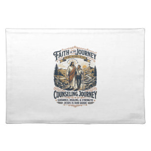Jesus Therapy Friendly Christian Vintage Shirt Chr Cloth Placemat